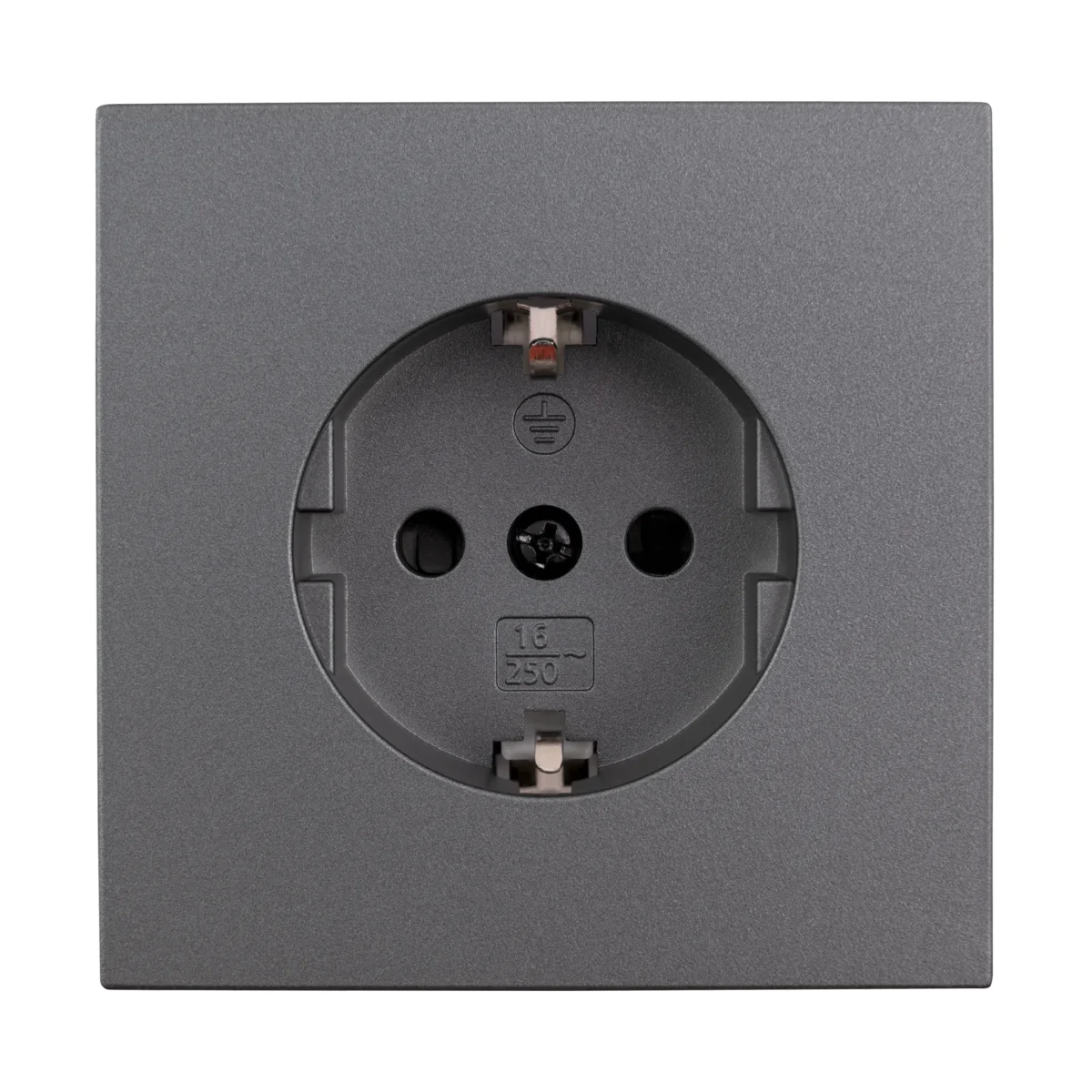 Schutzkontakt-Steckdose McPower "Shallow" 250V~/16A, Einsteckschutz, Steckanschluss, 18er-Pack – Bild 2