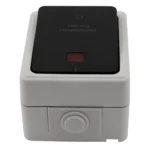 Feuchtraum Heizungs Hauptschalter McPower "Taff", 250V~/10A, IP44, AP, grau – Bild 4