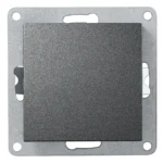 Blindabdeckung / Blende McPower "Flair" anthrazit