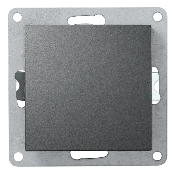 Blindabdeckung / Blende McPower "Flair" anthrazit