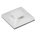 Kabelsockel McPower für Kabelbinder 25x25mm, selbstklebend, 10er-Pack – Bild 2