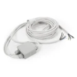 Küchenanschlussbox Powersplitter, 2/5/5m, vorverkabelt, reinweiß