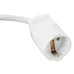 Küchenanschlussbox Powersplitter, 2/5/5m, vorverkabelt, reinweiß – Bild 5