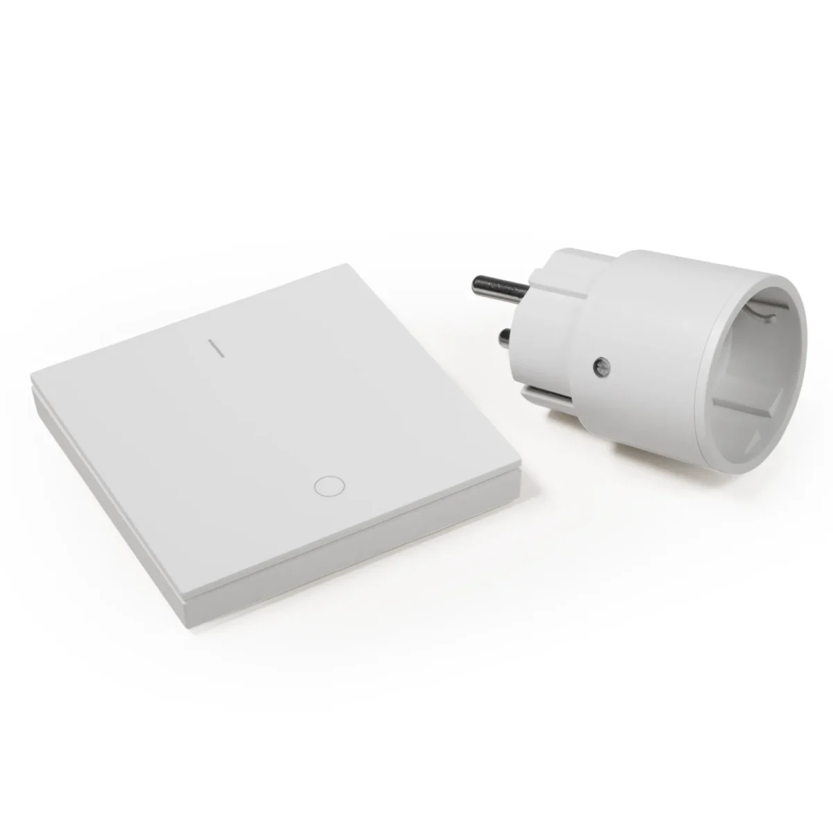 Funk-Schalter Set McPower "Comfort" Steckdose + Schalter, max. 2300W – Bild 1