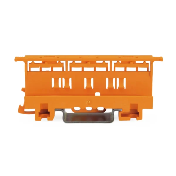 Befestigungsadapter WAGO, 4mm², Schraubmontage, orange