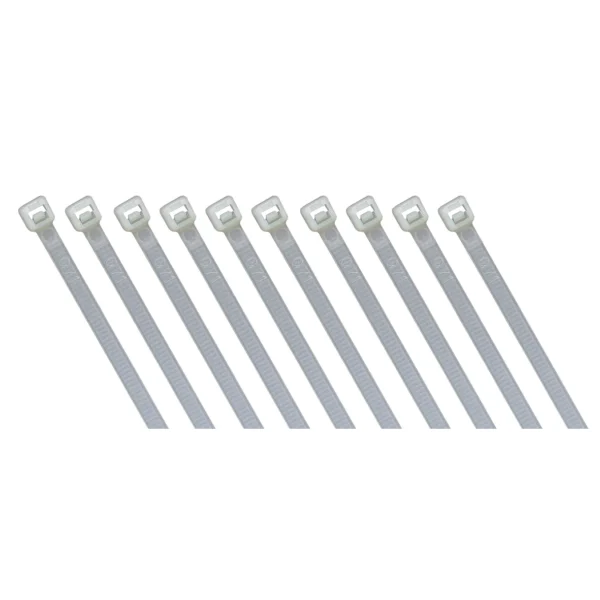 Kabelbinder McPower, transparent, 200x3,6mm, 100er-Pack, UV beständig