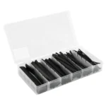 Schrumpfschlauch-Set McPower, 100-teilig in Sortimentsbox, schwarz – Bild 2
