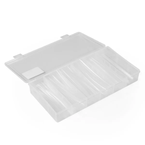 Schrumpfschlauch-Set McPower, 100-teilig in Sortimentsbox, transparent