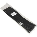 Kabelbinder McPower, schwarz, 370x3,6mm, 100er-Pack, UV beständig – Bild 2