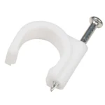 Kabelschelle McPower, 12mm, 100er-Pack, weiß – Bild 3