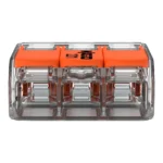 Compact-Verbindungsklemme WAGO, für alle Leiterarten, 3 Klemmstellen, 6mm² – Bild 3