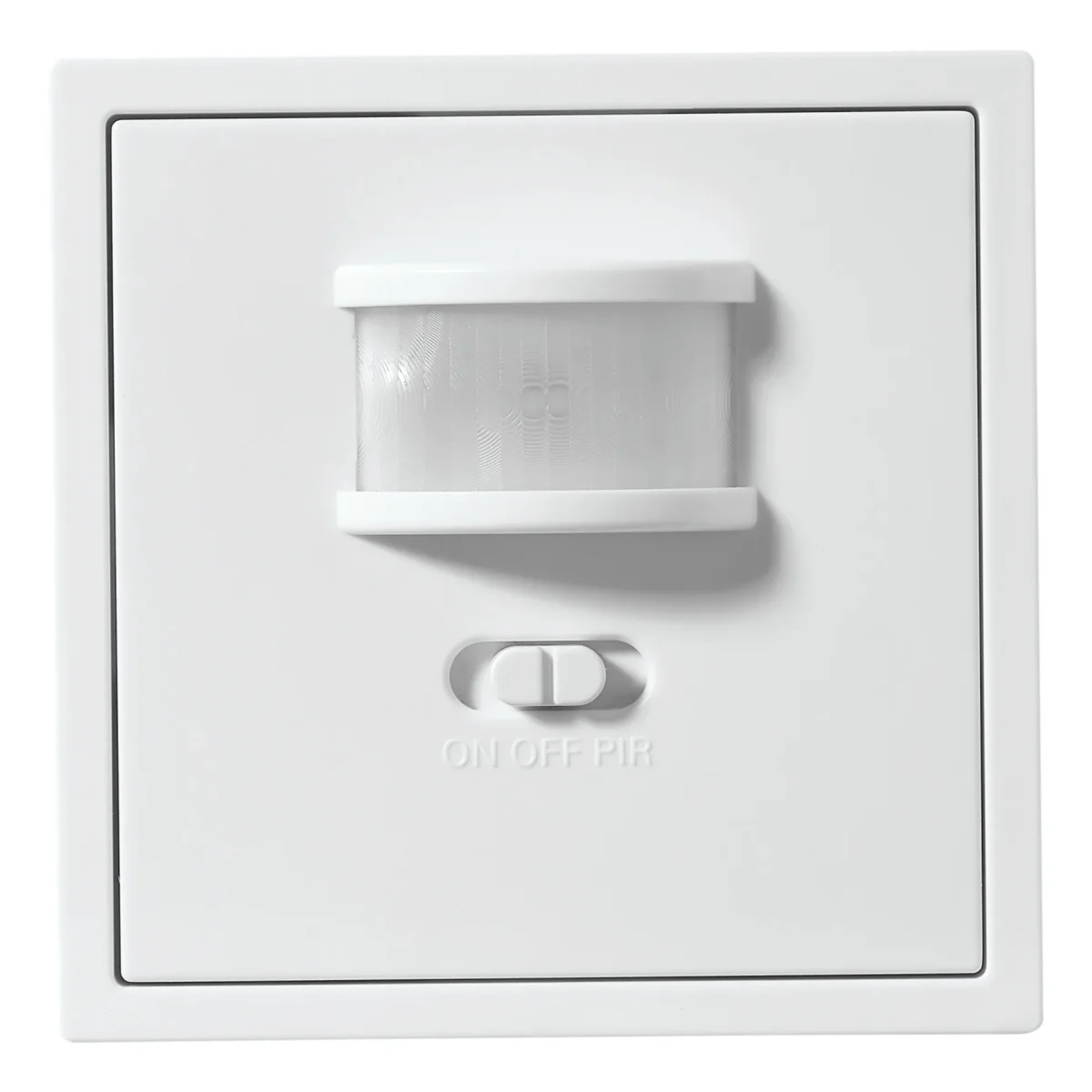 Unterputz IR Bewegungsmelder McPower "Shallow" 160°, 750W, LED geeignet, weiß – Bild 1