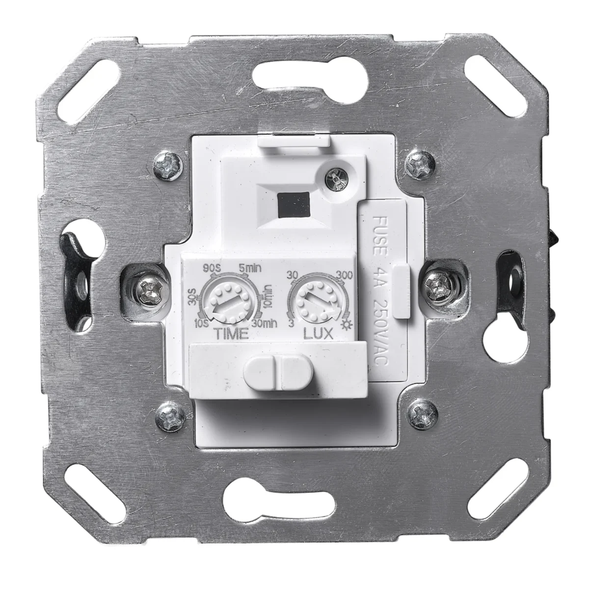 Unterputz IR Bewegungsmelder McPower "Shallow" 160°, 750W, LED geeignet, weiß – Bild 3