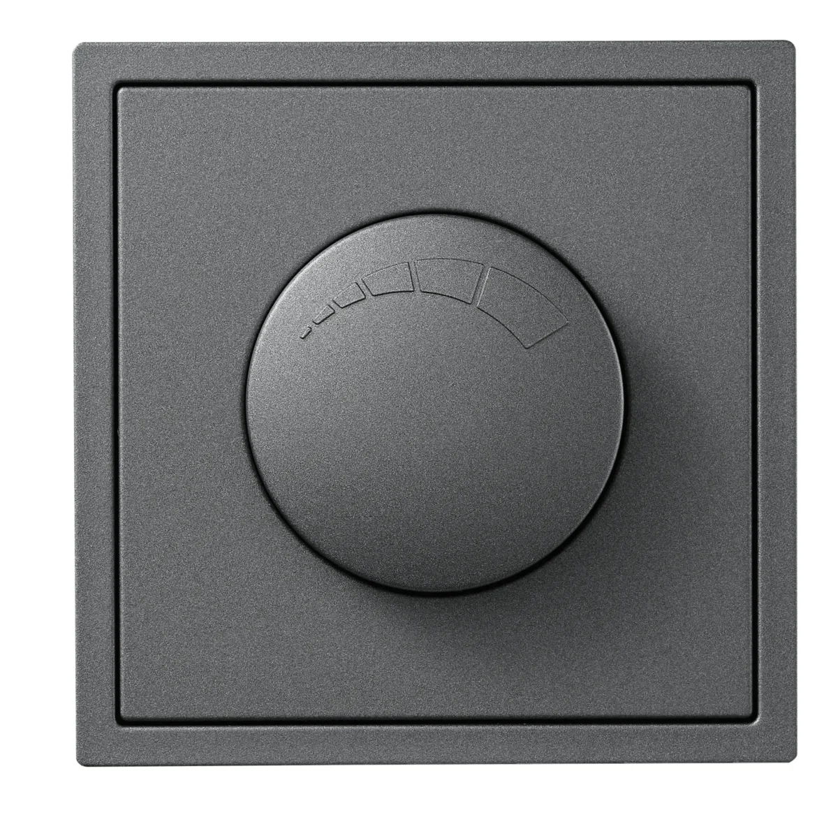 LED-Dimmer für elektronische Trafos McPower "Shallow" 250V~/300W, anthrazit – Bild 1
