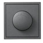 LED-Dimmer für elektronische Trafos McPower "Shallow" 250V~/300W, anthrazit