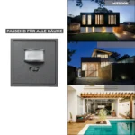 Unterputz IR Bewegungsmelder McPower "Shallow" 160°, 750W, LED geeignet – Bild 5