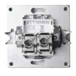 Netzwerk-Dose McPower "Shallow" CAT6A, UP, anthrazit, vollgeschirmt – Bild 3