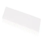 Abdeckstreifen, 219x54mm, bis 12 Teilungseinheiten, weiß