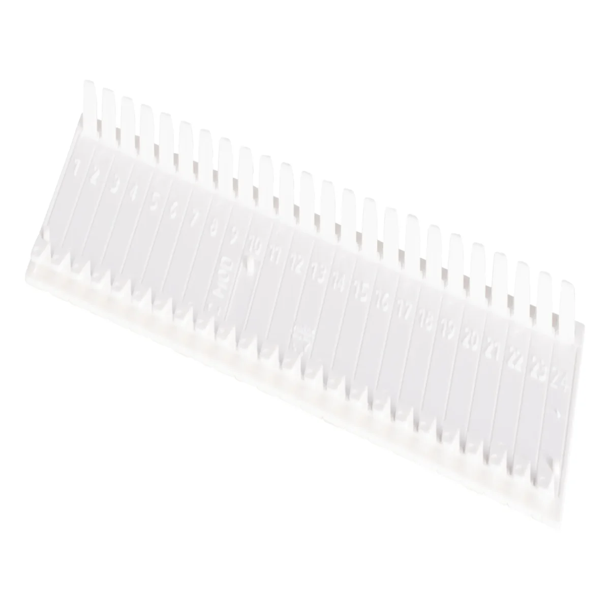 Abdeckstreifen, 219x54mm, bis 12 Teilungseinheiten, weiß – Bild 3