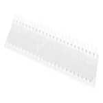 Abdeckstreifen, 219x54mm, bis 12 Teilungseinheiten, weiß – Bild 3