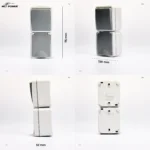 Feuchtraum Kombi-Dose McPower "Fix",Schalter+Steckdose,Steckanschluss, 250V~, AP – Bild 5