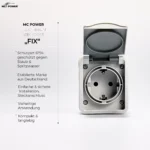 Feuchtraum Set McPower "Fix Vorraum", 3-teilig, IP54, Steckanschluss – Bild 4