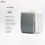 Feuchtraum Set McPower "Fix Easy", 4-teilig, IP54, Steckanschluss – Bild 3