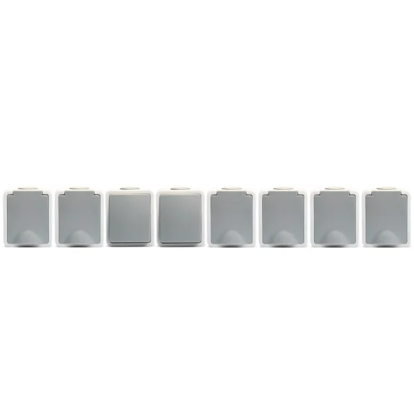 Feuchtraum Set McPower "Fix Starter", 8-teilig, IP54, Steckanschluss