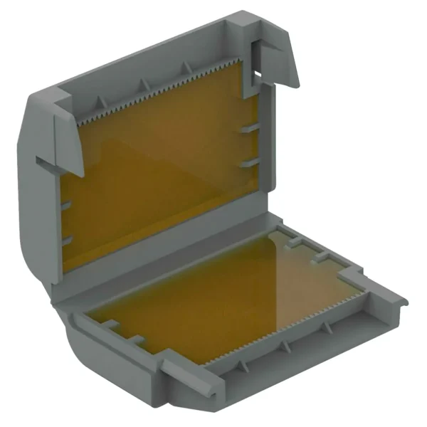 Gelbox WAGO, Größe 2,  Abzweig, für Aderleitungen, mit Gel, max. 4mm²-Klemmen