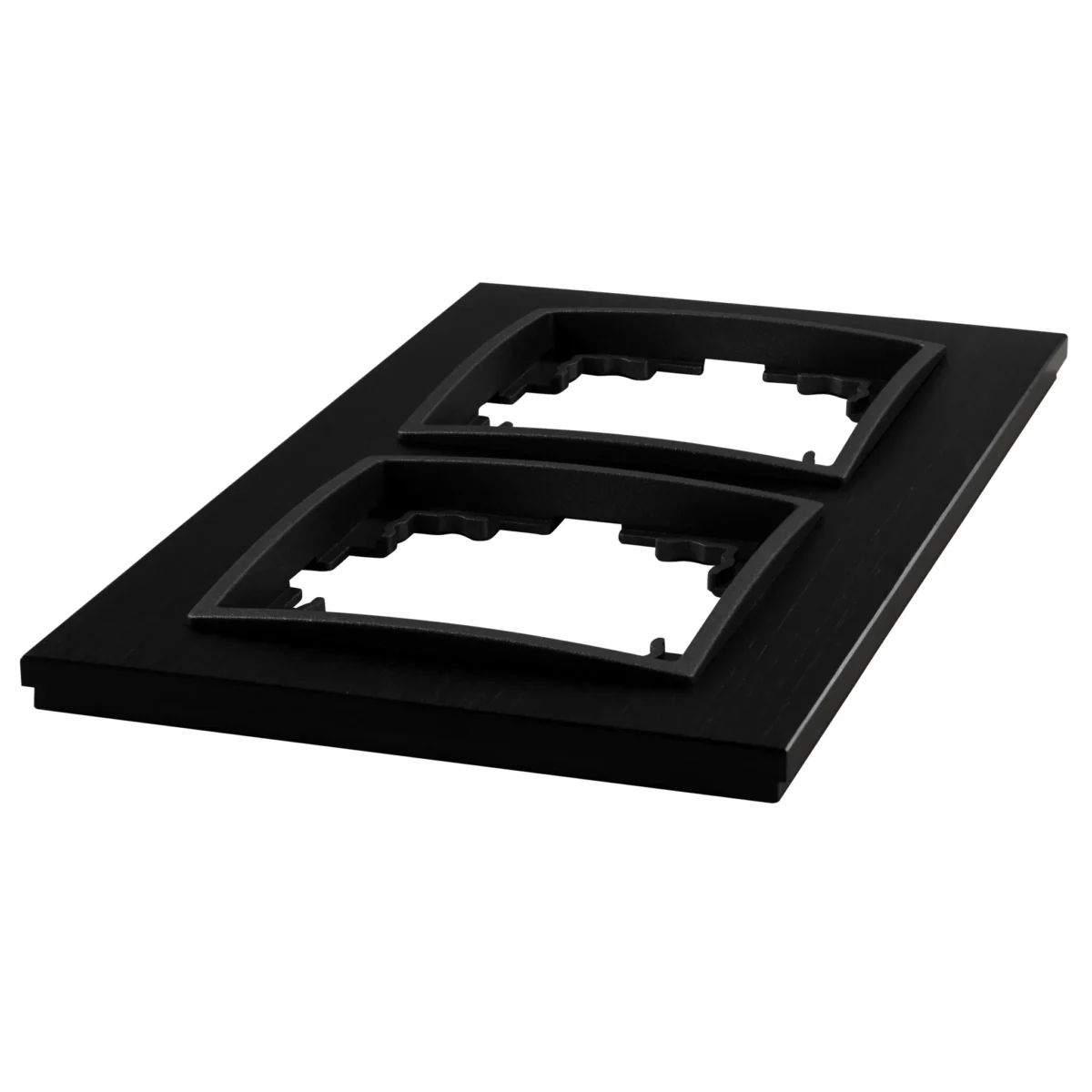 Rahmen McPower "Flair", 2-fach, schwarzes Aluminium – Bild 4