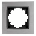 Rahmen McPower "Flair", 1-fach, silbernes Aluminium – Bild 3