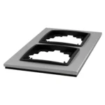 Rahmen McPower "Flair", 2-fach, silbernes Aluminium – Bild 4