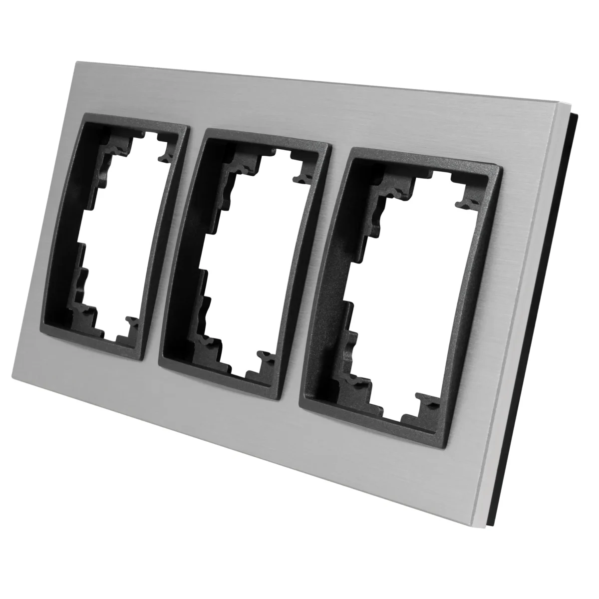 Rahmen McPower "Flair", 3-fach, silbernes Aluminium – Bild 2