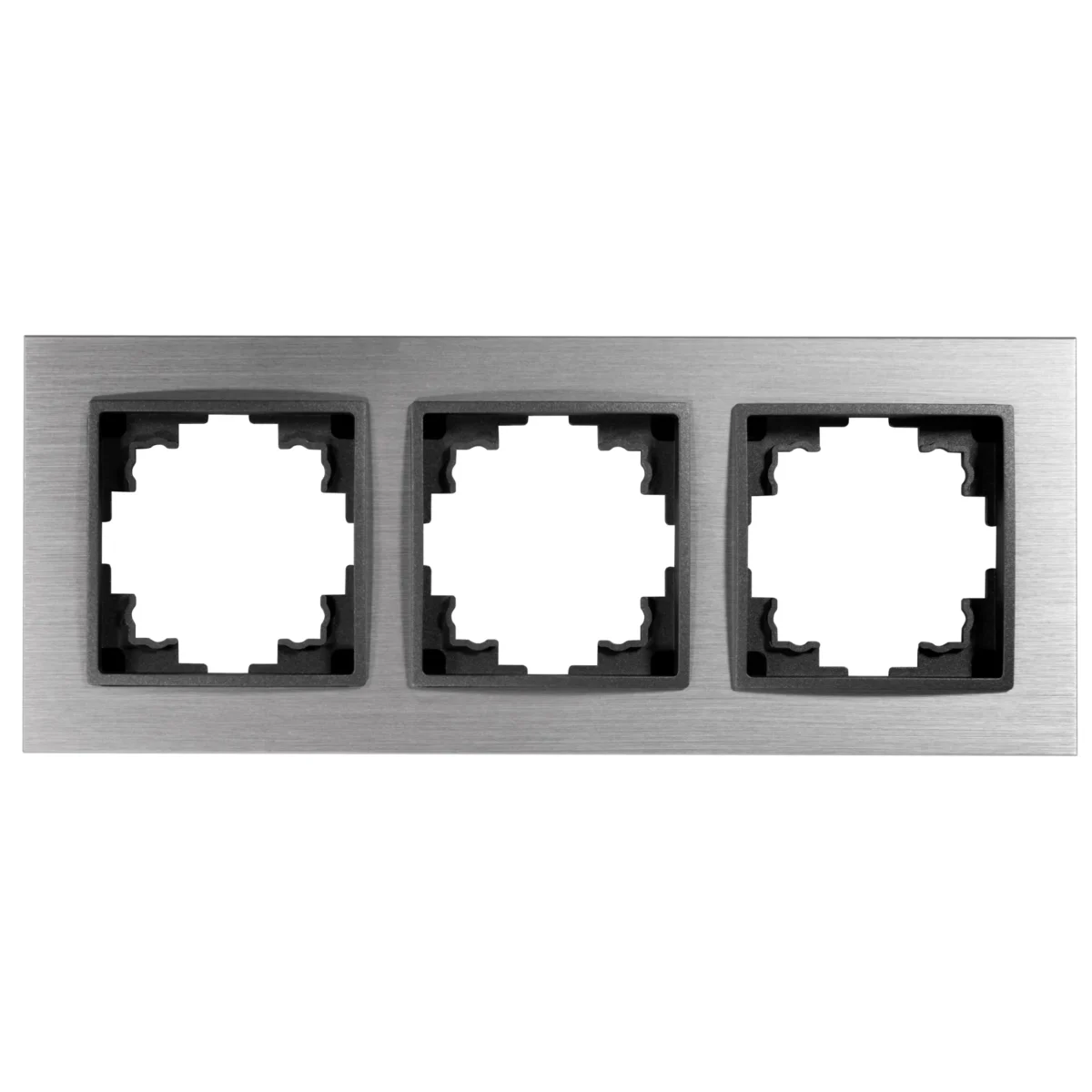Rahmen McPower "Flair", 3-fach, silbernes Aluminium – Bild 3