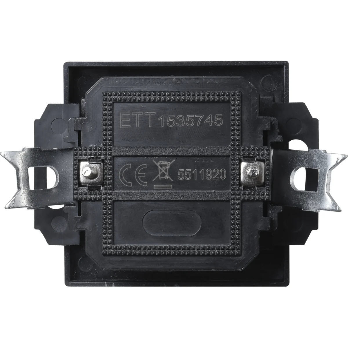 TAE-NFN-Anschlussdose McPower "Flair" UP, anthrazit, 3x 6-polig – Bild 2