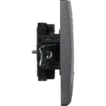 TAE-NFN-Anschlussdose McPower "Flair" UP, anthrazit, 3x 6-polig – Bild 4