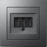 TAE-NFN-Anschlussdose McPower "Flair" UP, anthrazit, 3x 6-polig – Bild 5