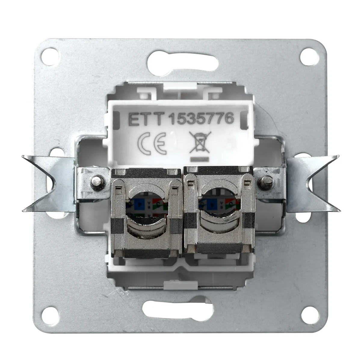 Netzwerk-Dose McPower "Cup" CAT6A, UP, vollgeschirmt – Bild 2