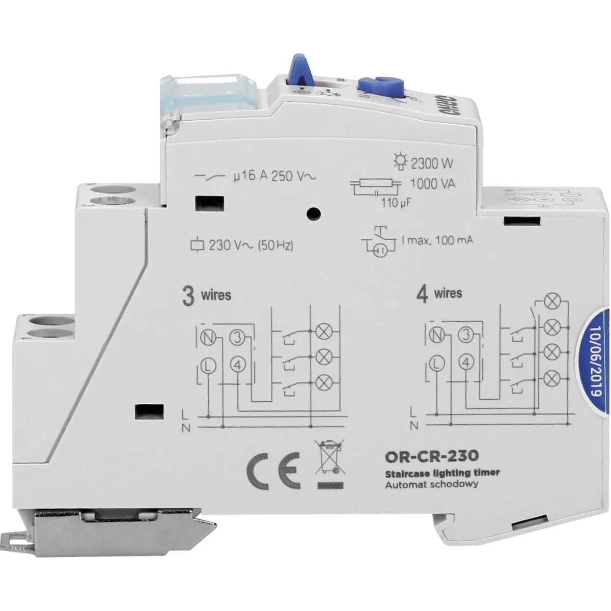 Treppenlicht-Zeitschalter, 2300W, 10A, 230V~50Hz – Bild 6