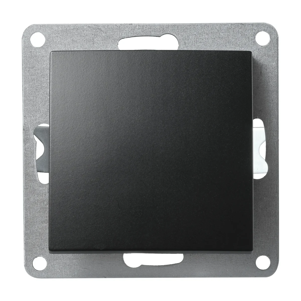 Wechselschalter McPower "Flair", 250V~/10A, UP, matt schwarz – Bild 1