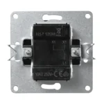 Wechselschalter McPower "Flair", 250V~/10A, UP, matt schwarz – Bild 2