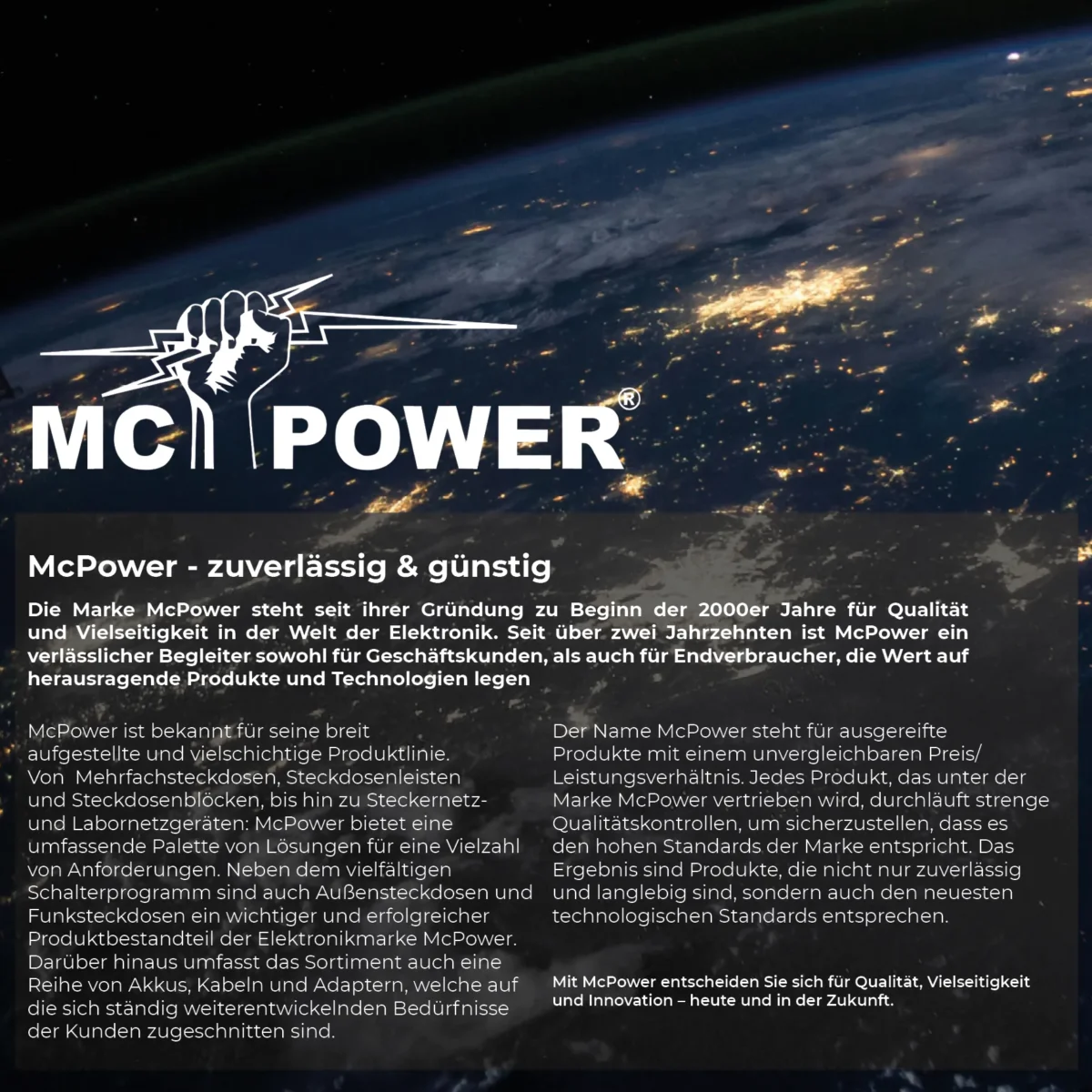 Wechselschalter McPower "Flair", 250V~/10A, UP, matt schwarz – Bild 6