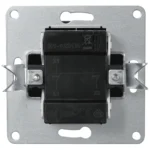 Jalousie-Taster McPower "Flair", Hoch und Runter, 250V~/10A, UP, matt schwarz – Bild 2