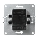 Kreuzschalter McPower "Flair", 250V~/10A, UP, matt schwarz – Bild 2