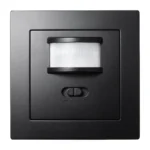 Unterputz IR Bewegungsmelder McPower "Flair" 160°, 750W ,LED geeignet, matt schwarz