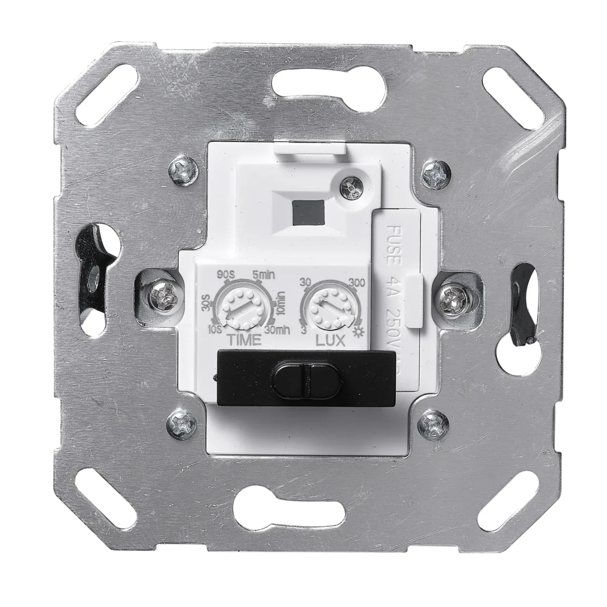 Unterputz IR Bewegungsmelder McPower "Flair" 160°, 750W ,LED geeignet, matt schwarz – Bild 2