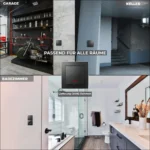 Schalter McPower "Flair", 250V~/10A, UP, matt schwarz mit Kontroll-Leuchte – Bild 5
