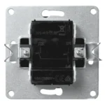 Taster McPower "Flair" 2-fach, 250V~/10A, UP, matt schwarz – Bild 2