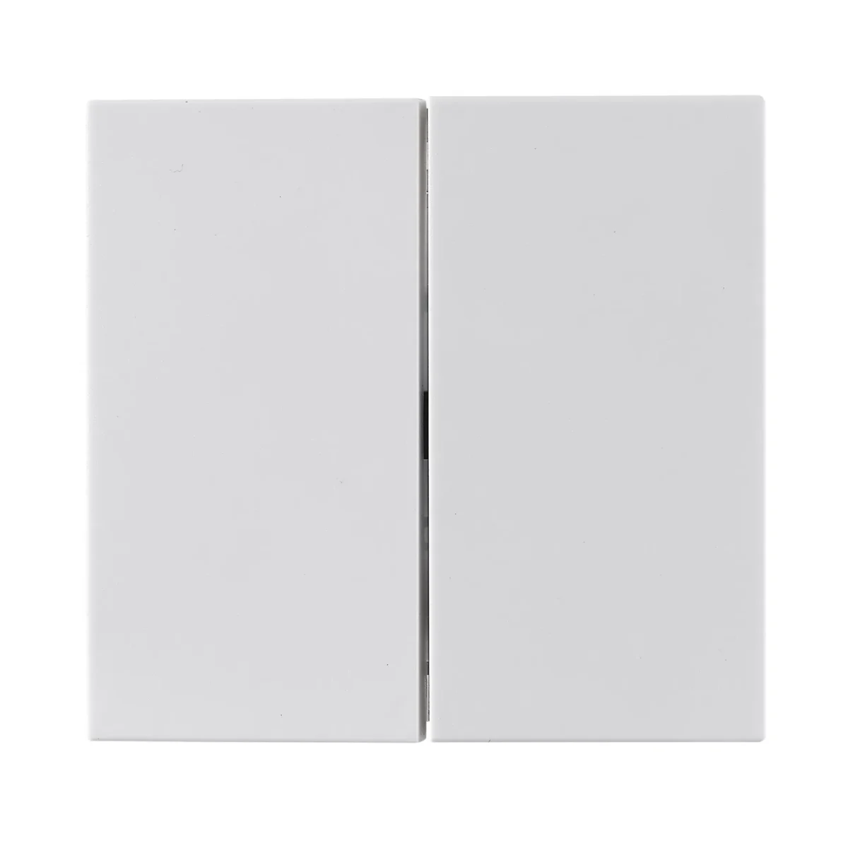 Taster McPower "Shallow" 2-fach, 250V~10A, UP, Steckanschluss, weiß – Bild 1
