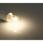 Mini-Kerzenlampe McShine, E14, 230V, 10W, klar – Bild 3